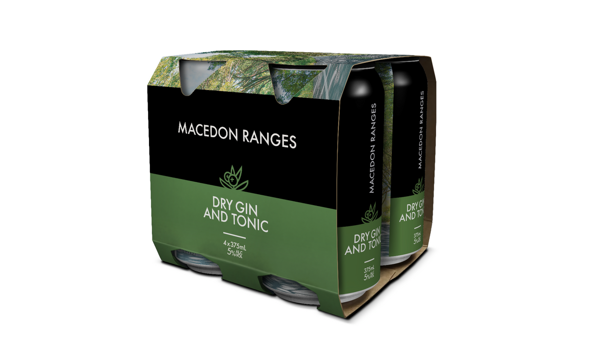 Macedon Ranges Red Macedon Ranges - Dry Gin & Elderflower Tonic 375mL Can – Cloud Distillery