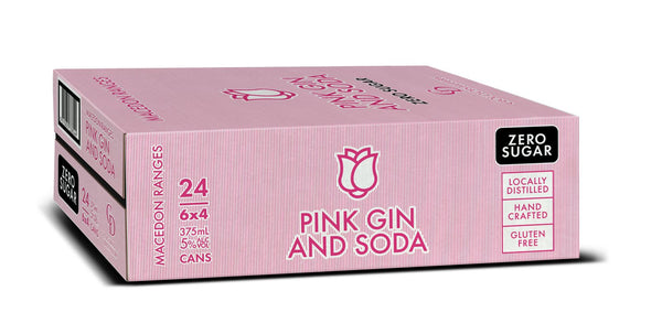 Macedon Ranges - Pink Gin & Soda ZERO SUGAR 375mL Can
