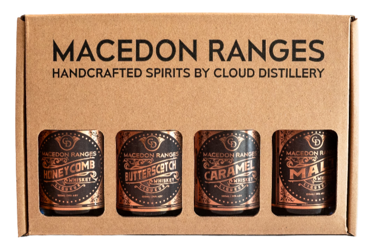 Macedon Ranges Liqueur - 4 x 100ml Window Box – Cloud Distillery